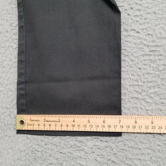 Chaps Pants Womens 4 Black Straight Dress Slacks Casual Flat Front Pockets Work - Picture 11 of 11